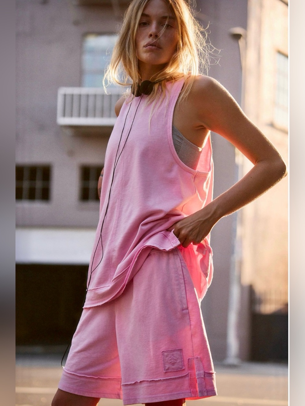 FP Movement by Free People Pink Athletic Set